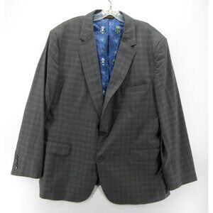 Ermenegildo Zegna Giovanni Sport Coat 48 Cool Effect Cloth Blazer Check
